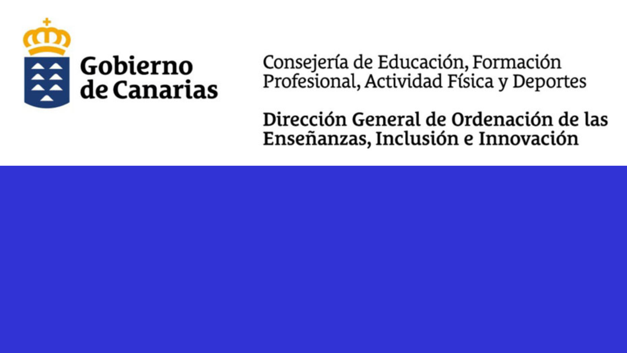 Gobierno de Canarias - Consejería de Educación, Formación Profesional, Actividad Física y Deportes